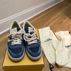 Fendi men sneaker. Wore one time